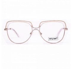  WHYNOT ARMAZON METAL PLATA CON DETALLES ZILO TRANPARENTE