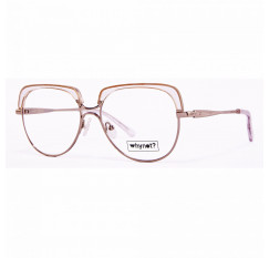  WHYNOT ARMAZON METAL PLATA CON DETALLES ZILO TRANPARENTE