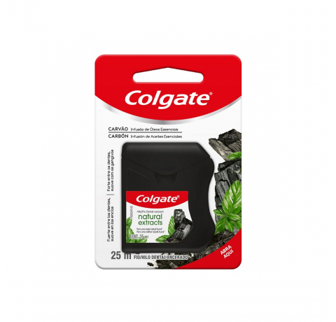 COLGATE NATURAL CHARCOAL 25MTS HIL DENT