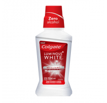 COLGATE ENJ BUC PLAX LUMINOUS WHITE 250 ML