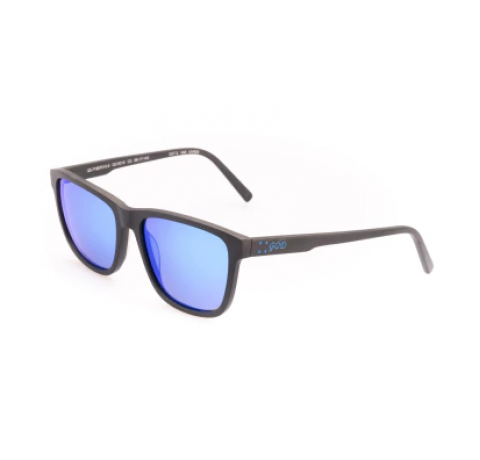 GOD SOL METAL NEGRO ESPEJADO AZUL