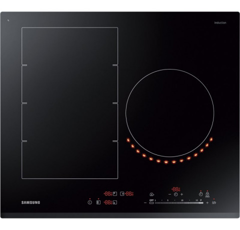 Anafe Electrico Samsung 3 Hornallas Induccion Vitro (Nz63k7777bk)