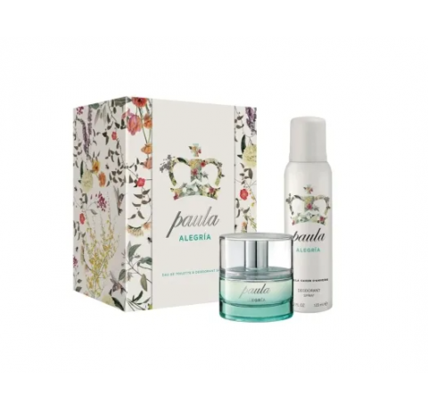 PAULA ALEGRIA (EDT X 60 + DEO X 123)                        