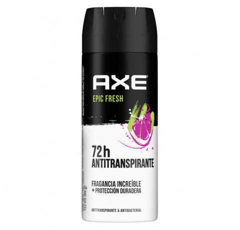 AXE DEO AER ANTITRAS.ANTIB EPIC FRESH X 152ML               