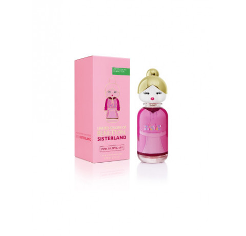 BENETTON SISTERLAND PINK RASP EDT 80 FEM
