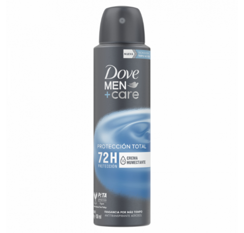 DOVE DEO AER ANT. PROTEC TOTAL 72HS MEN X 150ML             