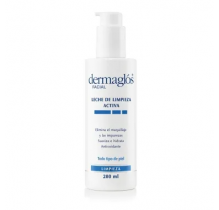DERMAGLOS FACIAL LECHE LIMP ACTIVA X 200 ML                 