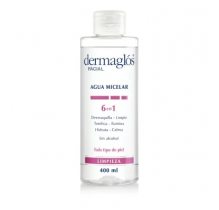 DERMAGLOS FACIAL AGUA MICELAR X 400 ML                      