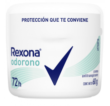 REXONA DEO CR ODORONO 72 HS POTE X60GR                      