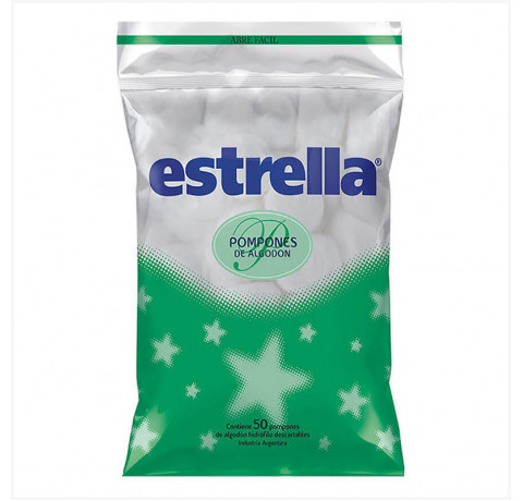 ESTRELLA POMPON ALGODON 50 DEM ALGODONER