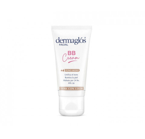 DERMAGLOS FACIAL BB CREAM MEDIO 50GR CRE