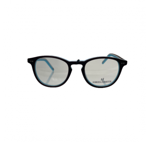 ALBERTA FERRETTI ZILO MARRON Y CELESTE Modelo:1545 C1