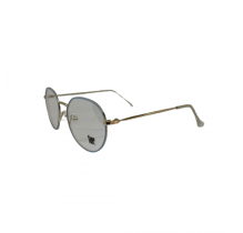 FAUNO ARMAZON METAL CELESTE PATILLA DORADA Modelo:MINIMAL I B