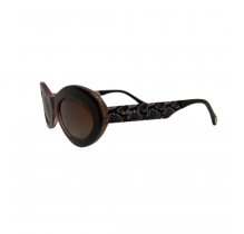 OSSIRA SOL ZILO MARRON PAT. METAL VETEADA Modelo:6135 C001