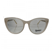 SIMONES ARMAZON ZILO CREMA PATILLA METAL Modelo:MYSTIC C4