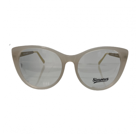 SIMONES ARMAZON ZILO CREMA PATILLA METAL Modelo:MYSTIC C4