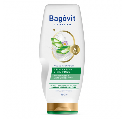 BAGOVIT CAP ACOND PELO LARGO Y SIN FRIZZ X 350 ML