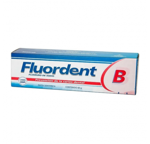 FLUORDENT B PASTA DEN X 60 GR                               