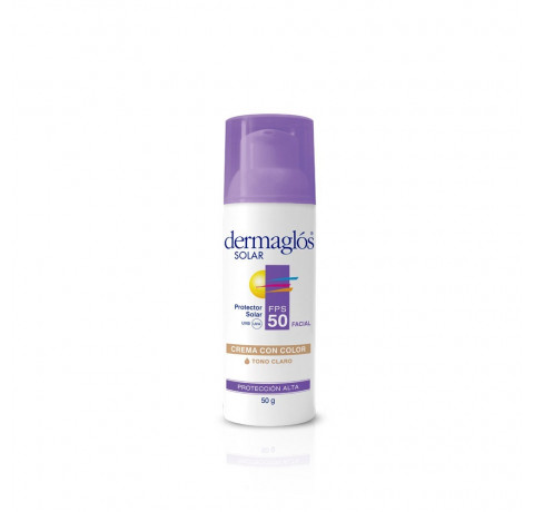 DERMAGLOS LINEA SOLAR F50 Fac.c/color cr.x 50g