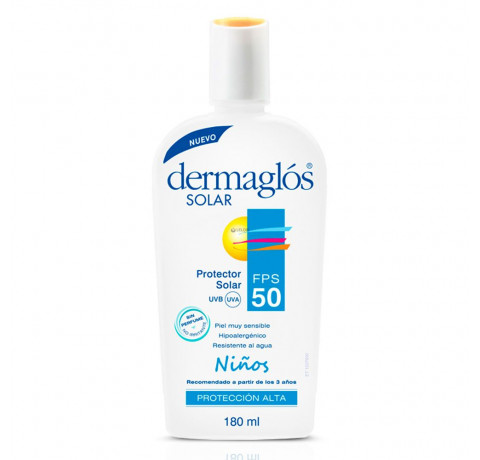 DERMAGLOS LINEA SOLAR FPS50 ni?o emuls.x180 ml