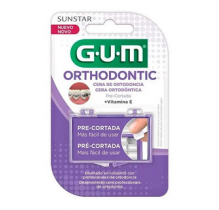 GUM ORTHO WAX SIN SABOR 5 BARRA CERA ORT