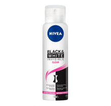NIVEA INVISIBLE B W CLEAR 150 ML DES BEI NIVEA INVISIBLE B W CLEAR 150 ML DES BEI