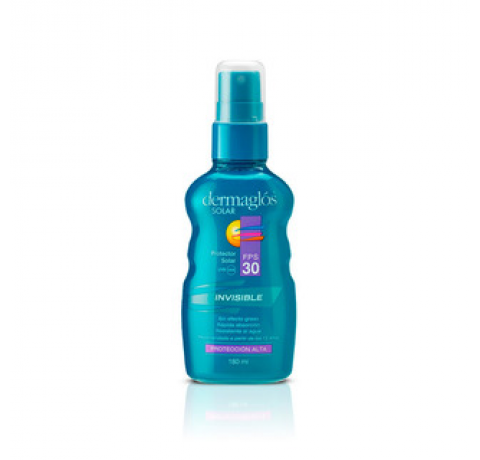 DERMAGLOS SOLAR RA INVIS F30 180ML SPRAY