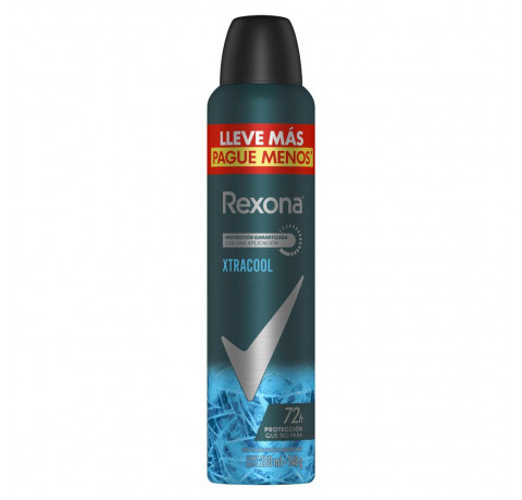 REXONA MEN XTRACOOL 72H AER 250 ML DES