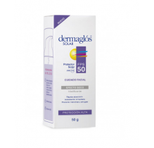 DERMAGLOS SOLAR FACIAL F50 DERMO S/COL CR X 50 GR           