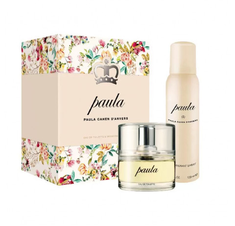 PAULA EAU VAP 60ML + DESODORAN 123ML EST