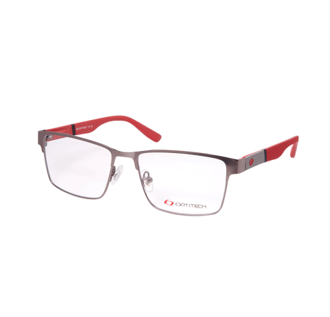 OPTITECH ARMAZON METAL PATILLAS ROJAS