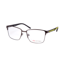 OPTITECH ARMAZON METAL GRIS PATILLAS DETALLES FLUOR