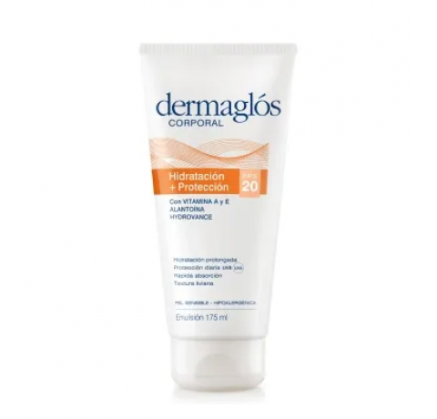 DERMAGLOS CORP HIDR INMEDIATA F20 EMUL X 175 ML             