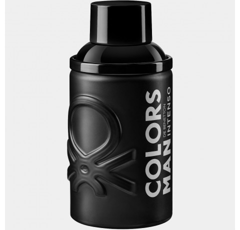 BENETTON COLORS MAN BLACK INTENSO EDP X 60 ML               