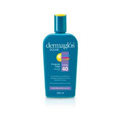 DERMAGLOS LINEA SOLAR FPS40 RA emulsión x250ml DERMAGLOS LINEA SOLAR FPS40 RA emulsión x250ml