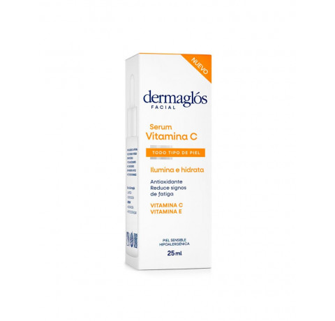 DERMAGLOS FACIAL SERUM VIT C X 25 ML                        